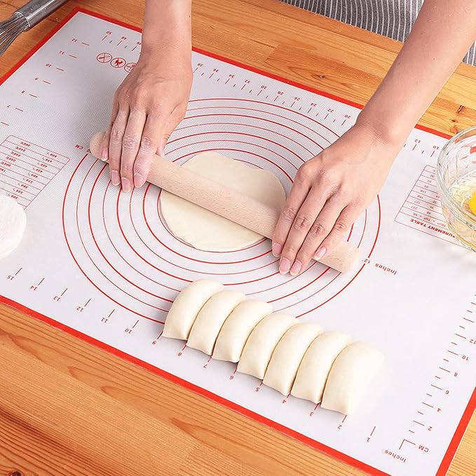 Silicone Baking Mat，Non Stick Rolling Dough by LIMNUO