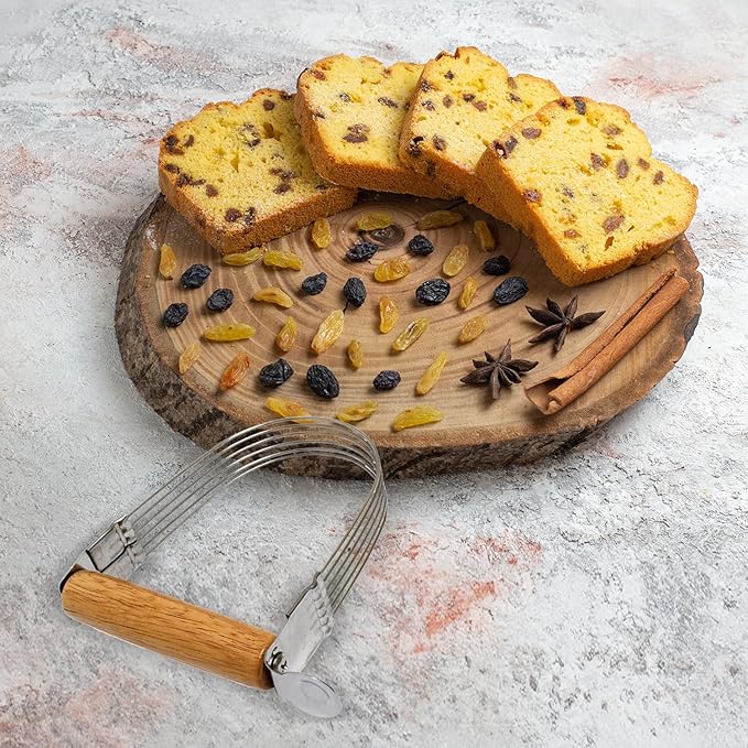 Mrs. Anderson’s Baking 6-Wire Pastry Cutter and Dough Blender, Stainless Steel - Image 7
