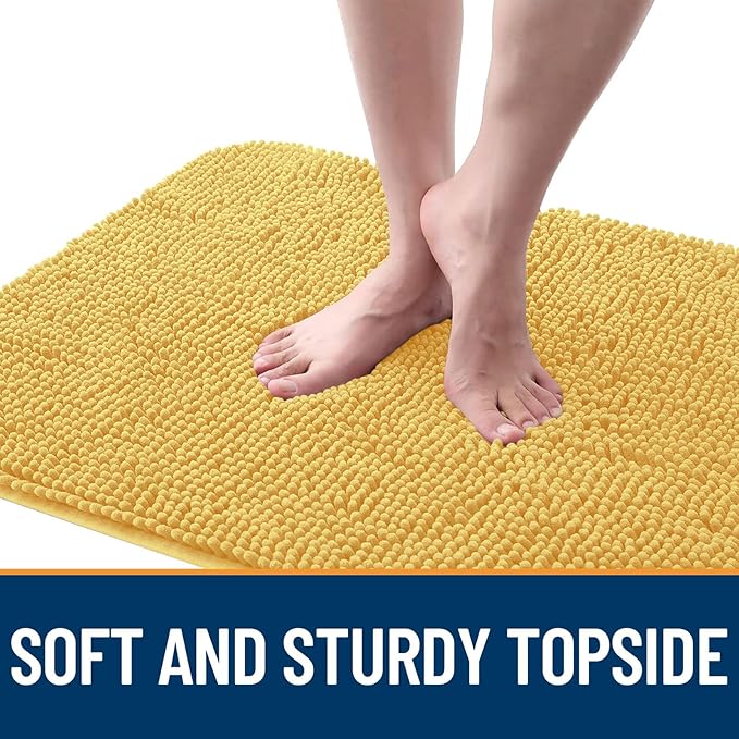 OLANLY Dog Door Mat for Muddy Paws 59x32, Absorbs Moisture and Dirt, Absorbent - Image 4