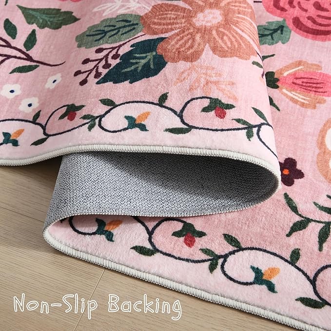 Rugcomf Runners for Hallways Kitchen Runner Rug Non Slip 2'x 10' Long Washable - Image 6