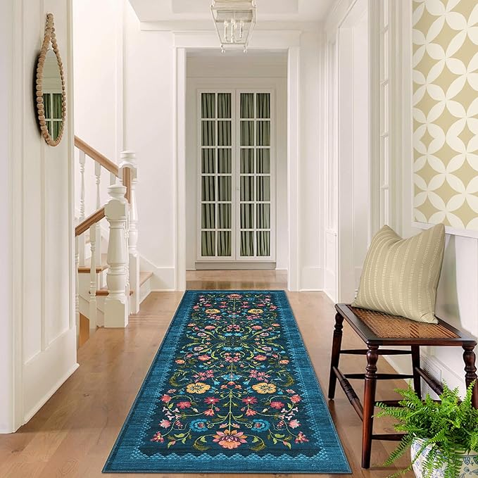 GarveeHome Floral Rug 2.5x8 Runners - Image 8