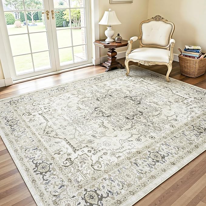 Lofus 6x9 Area Rugs for Living Room, Washable Area Rug, Rugs for Bedroom - Image 4
