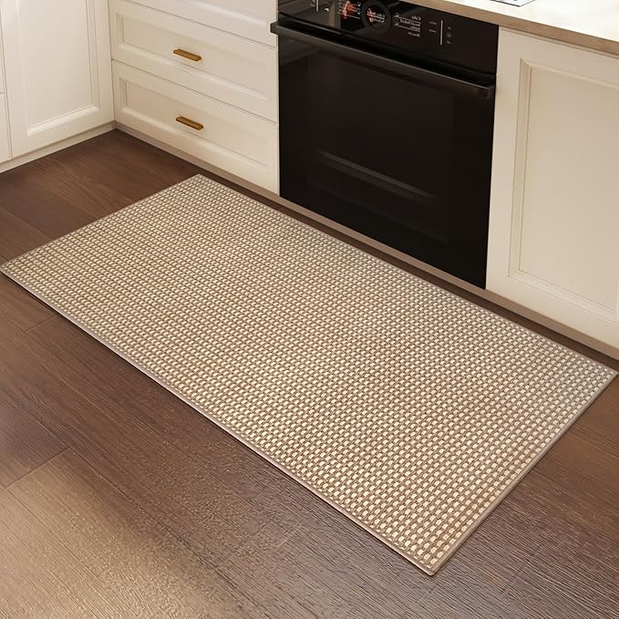 YDKGL 2x4 ft Entryway Rug Indoor Door Mat Non Slip Boho Woven Washable Area - Image 2