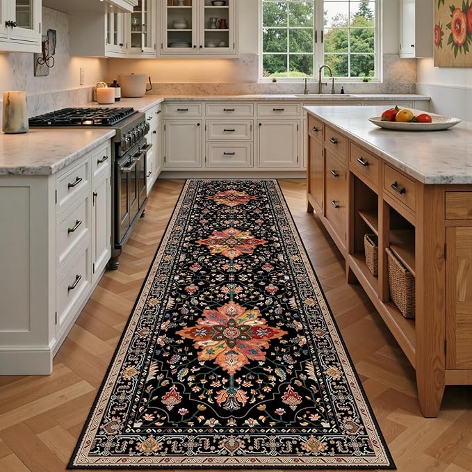 RELEANY Area Rugs 2'x7' Runner Rug Non Slip Washable by RELEANY