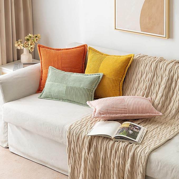 MIULEE Spring Decorative Lumbar Throw Pillow Covers - Image 5