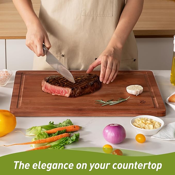Extra Large Bamboo Cutting Board - Image 7