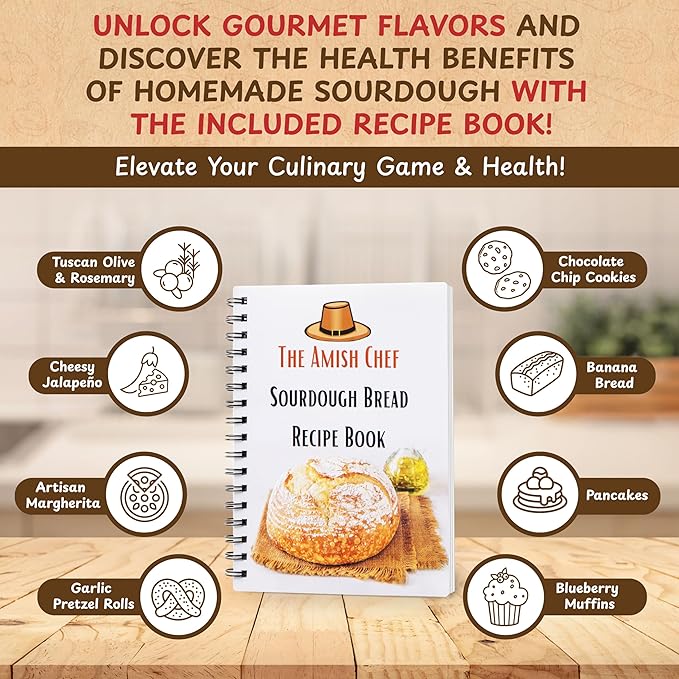 Master Baker Sourdough Starter Kit, All-Inclusive Set - Image 5