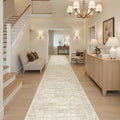 Runner Rug 2'6" x 16' Washable Non-Slip 2.5x16 ft Long Runner Rugs by Soalmost