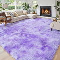 Area Rugs 9x12 Living Room, Large Area Rug Shag Shaggy Carpet Soft Plush Furry by Junhejiamei