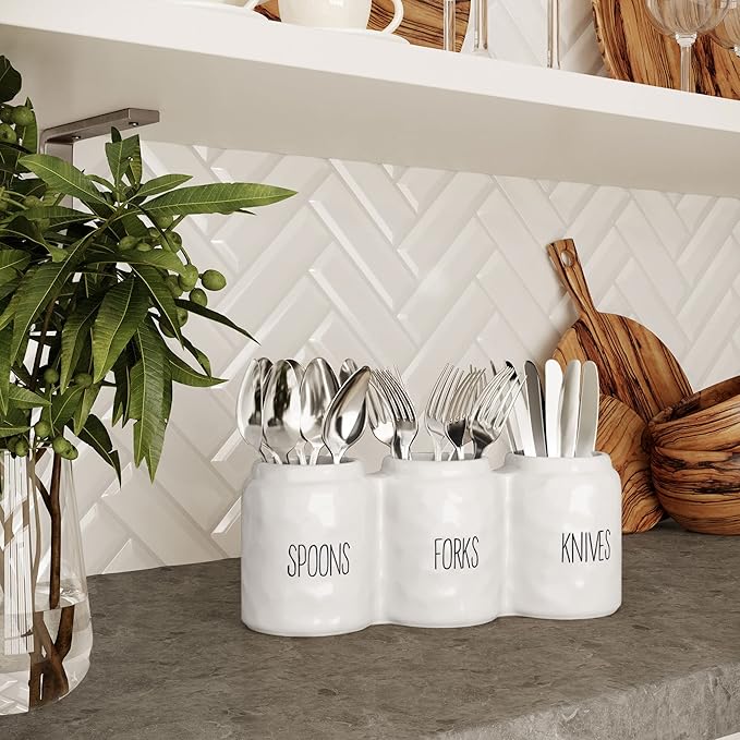 Barnyard Designs Silverware Caddy - Image 3