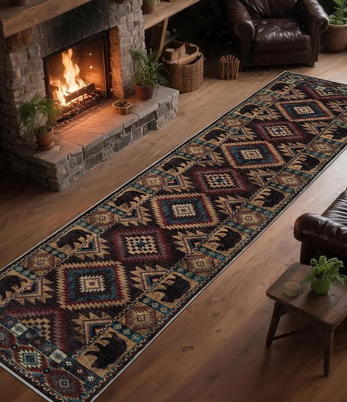 Hallway Runner Rug 2x8 Indoor Door Mat - Image 3