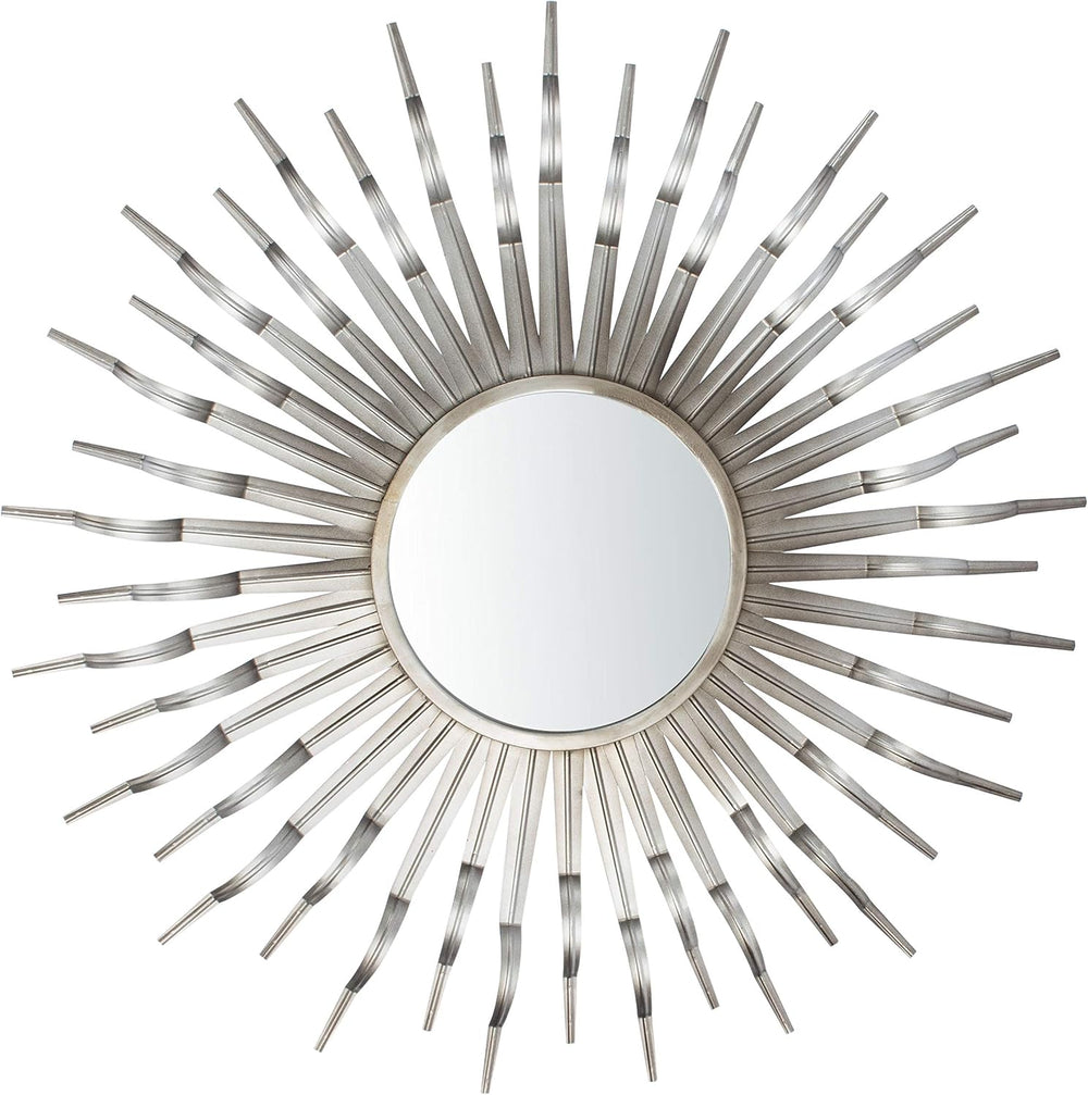 Safavieh Home Naya Gunmetal Sunburst 36-inch Decorative Accent Mirror