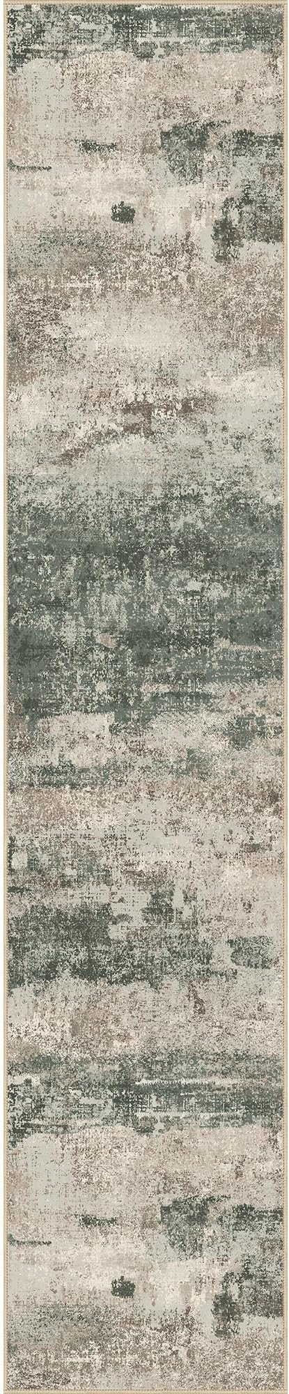BEIMO Runner Rug for Hallway Kitchen, Soft Modern Abstract Throw Rugs, Low Pile - Image 4