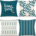 YCOLL Pillow Covers 16x16 Set of 4, Modern Sofa Throw Pillow Cover, Decorative by PillowCoversExpert