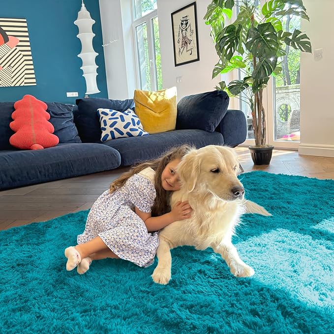OLANLY 8x10 Machine Washable Large Area Rugs - Image 5