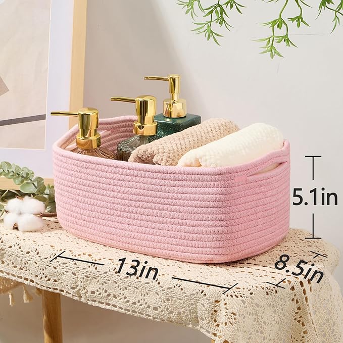 MiniArk Small Storage Baskets for Organizing | Closet Organizer Bins | Shelf - Image 3