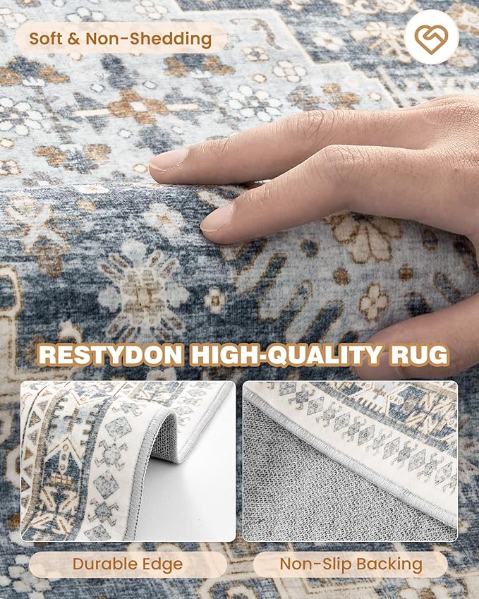Washable Runner Rug 2.5x14, Non-Slip Long Kitchen Mats - Image 7