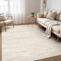 Nakagishi 5x8 Area Rugs Living Room: Washable Large Vintage Rug Neutral by NakagishiAreaRug