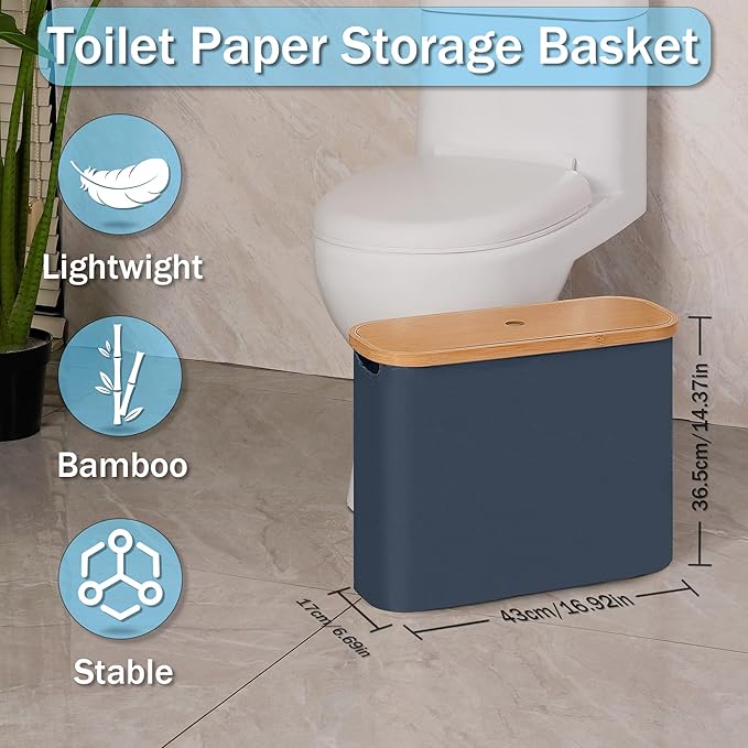 efluky Toilet Paper Basket - Image 2
