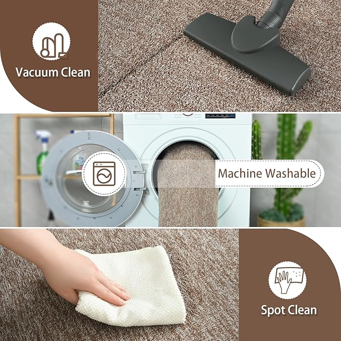 AROGAN Small Washable Area Rugs - Image 4
