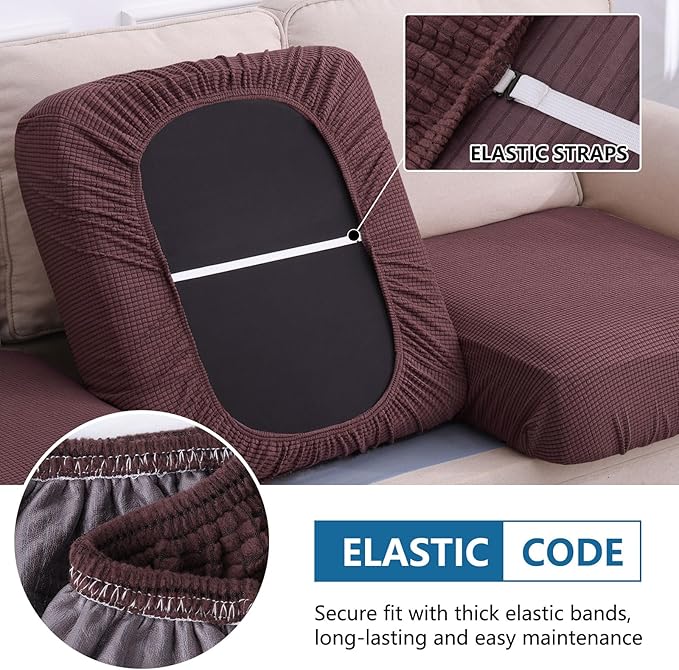 hyha Waterproof Couch Cushion Covers - Image 4