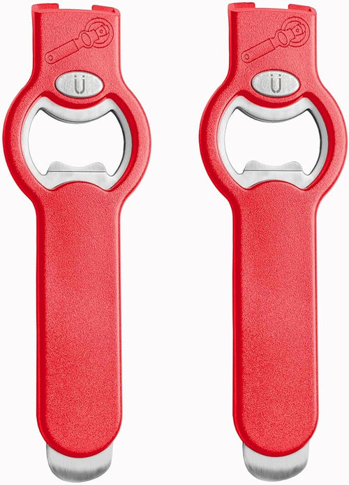 2-in-1 Magnetic Soda Can & Beer Bottle Opener-Dual Magnets by Unknown