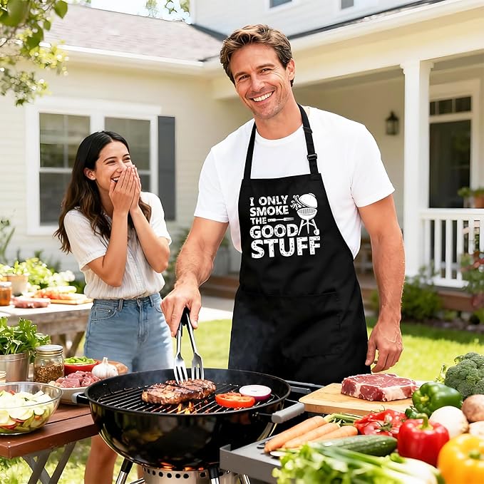 Kaidouma Funny Grill Aprons for Men - Image 7