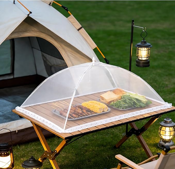 Extra Large Mesh Food Covers for Outside Collapsible and Reusable Food Tents - Image 4