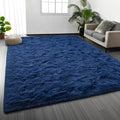 Deerhoo Large Shag Area Rugs 6 x 9, Plush Fuzzy Rugs by Deerhoo
