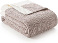 Snuggle Sac Heather Taupe Throw Blanket by SnuggleSac