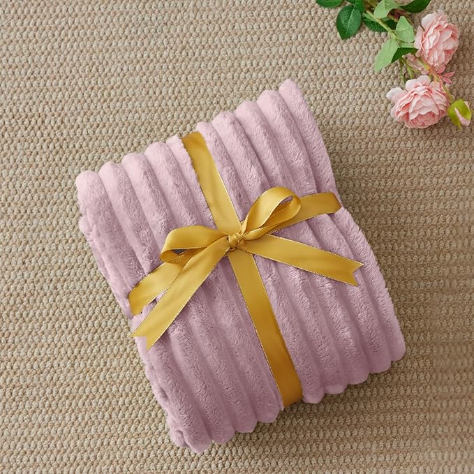 BEDELITE Twin Blanket for Couch & Bed, 300GSM Soft & Warm Fleece Blanket - Image 2