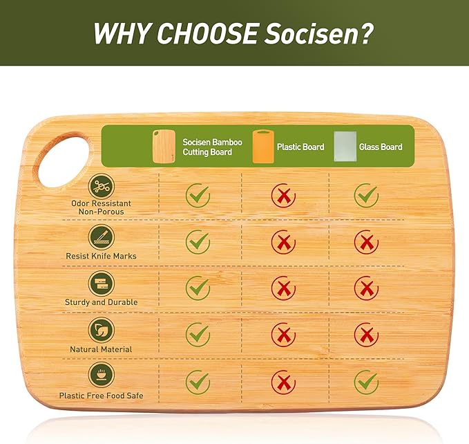 2 Pack Small Bamboo Wood Cutting Board - Image 8