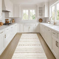 Nakagishi Runner Rug Kitchen Washable Rugs: 2x6 Non-Slip Boho Soft Modern Stain by NakagishiAreaRug