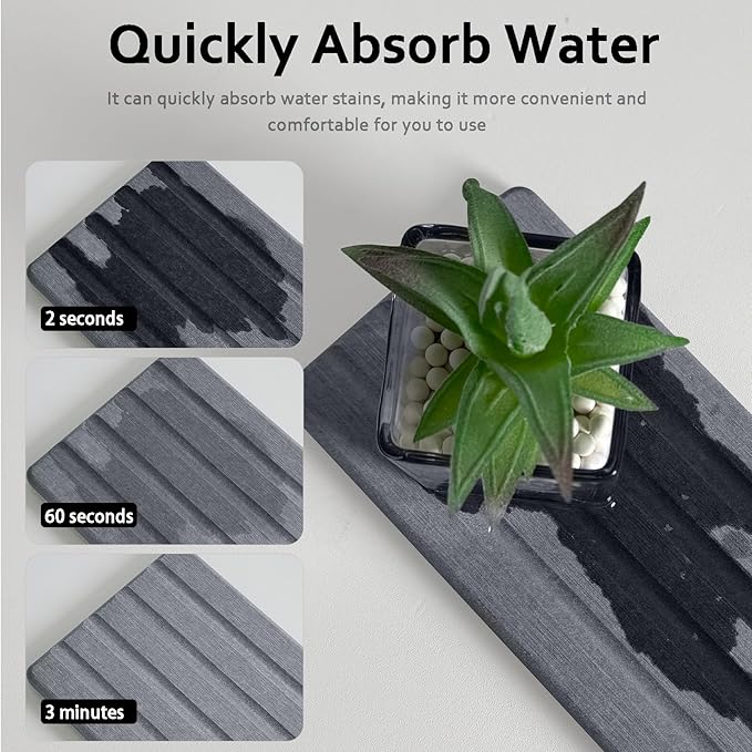 2 PCS Water Absorbing Stone Trays - Image 5