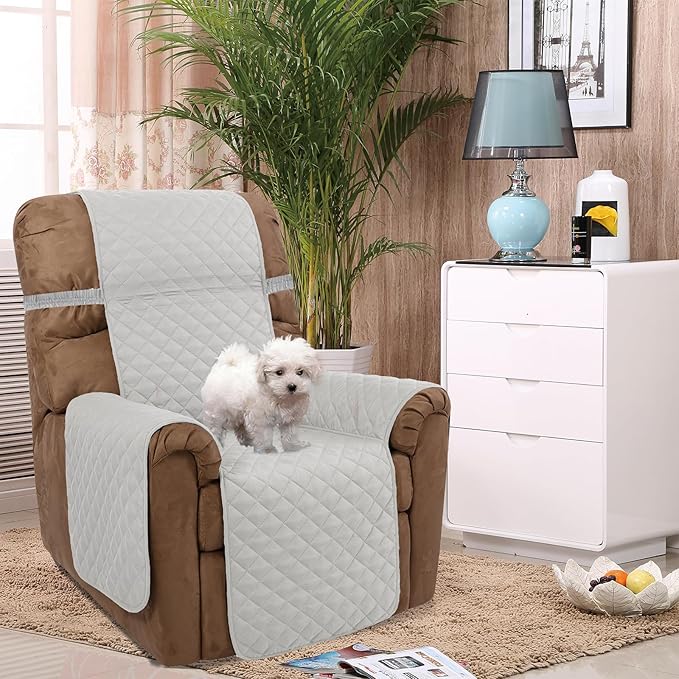 U-NICE HOME Recliner Chair Covers Reversible Chair Cover Pet Covers - Image 2