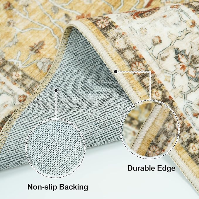 Washable Runner Rug 3x8 - Image 4