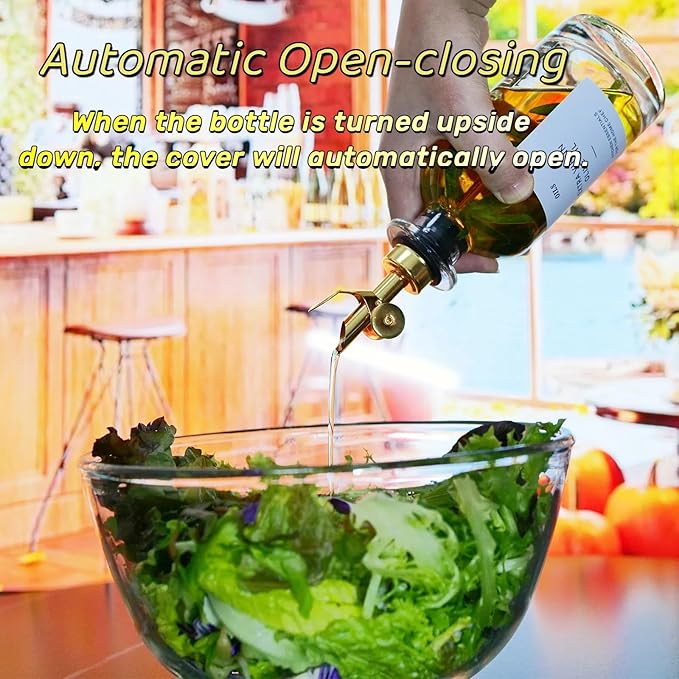 Olive Oil Dispenser Spout, Weighted Liquor Pour Spout, Syrup Dispenser Spout - Image 4