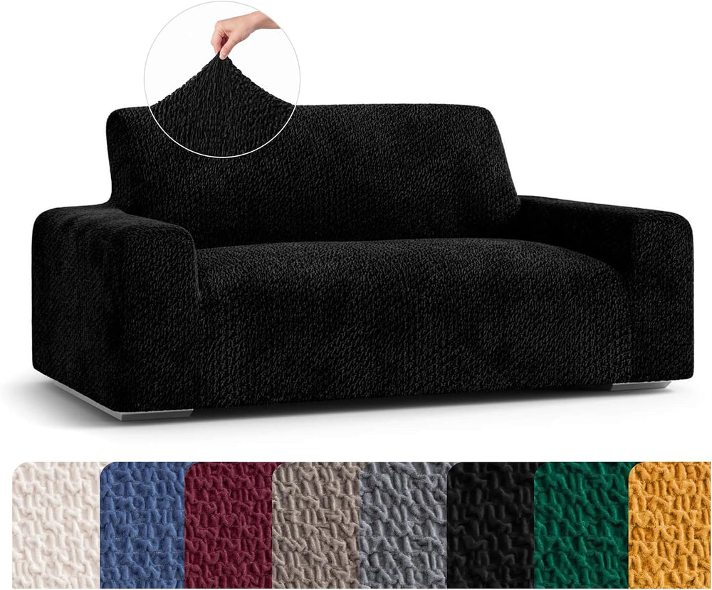 PAULATO BY GA.I.CO. Sofa Slipcover - Loveseat Slipcover - Stretch Armchair Co...