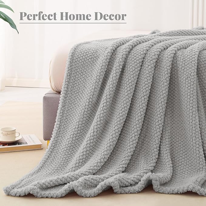 Whale Flotilla King Size Fuzzy Fleece Blanket - Image 7
