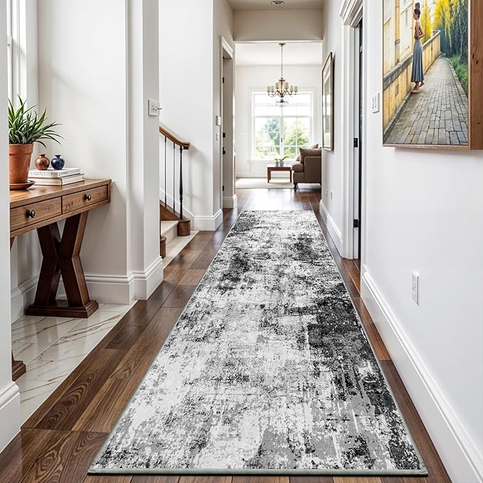 3x16 Washable Runner Rug for Hallway: Extra Long Runners for Entryway Living - Image 2
