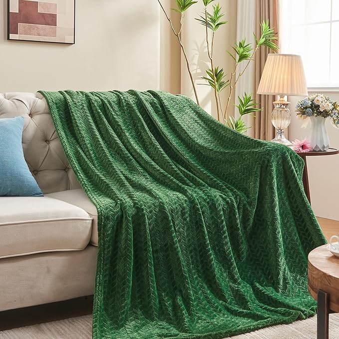 inhand Fleece Queen Blanket for Bed, Super Soft Flannel Cozy Queen Bed Blanket - Image 5