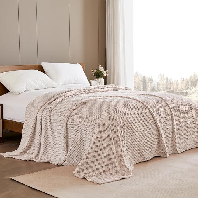Exclusivo Mezcla Fleece Throw Blanket Extra Large, Super Soft and Warm Blankets - Image 7