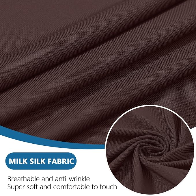 hyha Milk Silk Couch Cushion Covers, Soft Magic Sofa Covers Washable - Image 3
