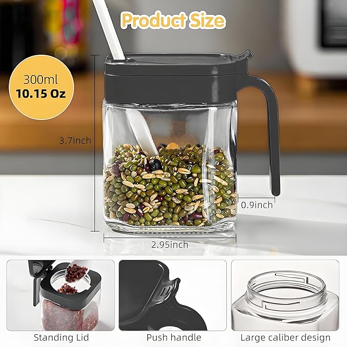 Condiment Jar Spice Container - Image 5