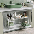 NETEL Under Sink Organizers and Storage, Kitchen Cabinet Organizer, 2 Tier by NETELOfficial