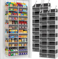 2 Pack Over The Door Organizer 6 Tiers, Extra Large Behind Door Storage of 12 by Ofiray-home