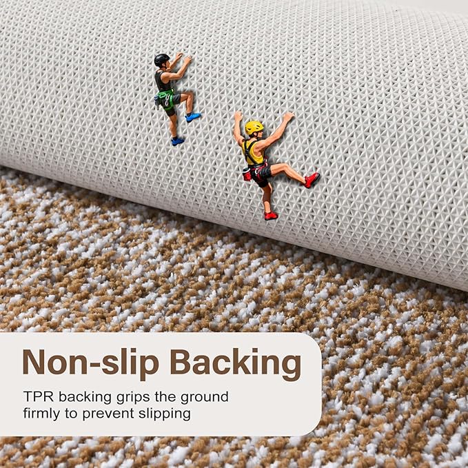 70x24 Long Bathroom Rugs Washable Non Slip, Coffee Bath Mat - Image 5