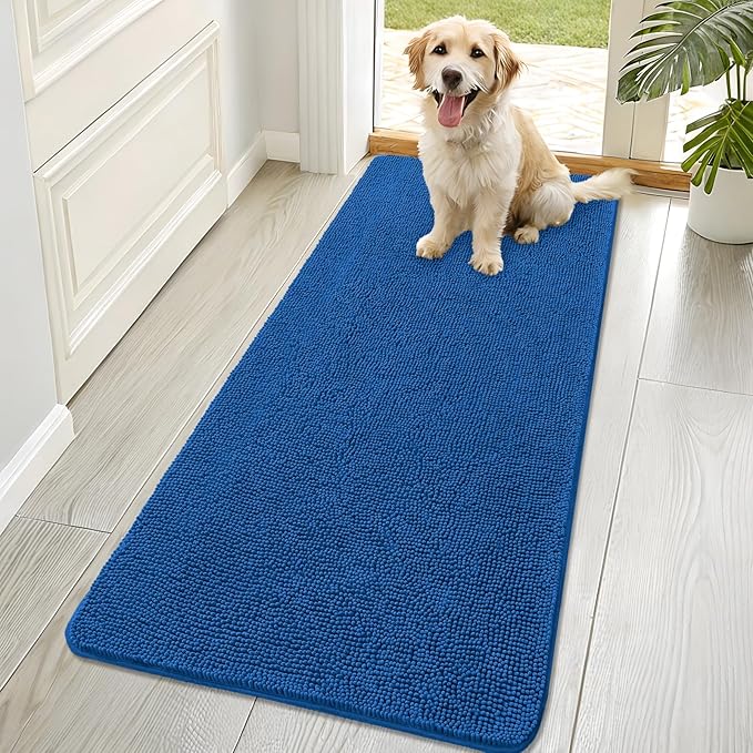OLANLY Dog Door Mat for Muddy Paws 70x32, Absorbs Moisture and Dirt, Absorbent by OLANLY