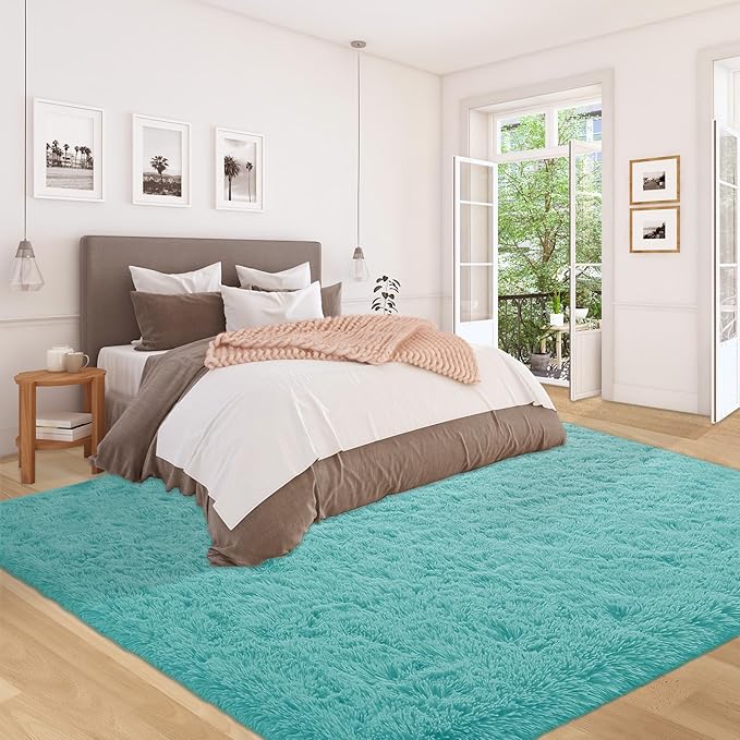5x7 Area Rug for Living Room: Fluffy Shag Soft Washable Rugs Fuzzy Plush Indoor - Image 6