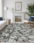 Latte&Fog 8x10 Area Rugs for Living Room, Large Modern Abstract Washable Rug by LatteFog